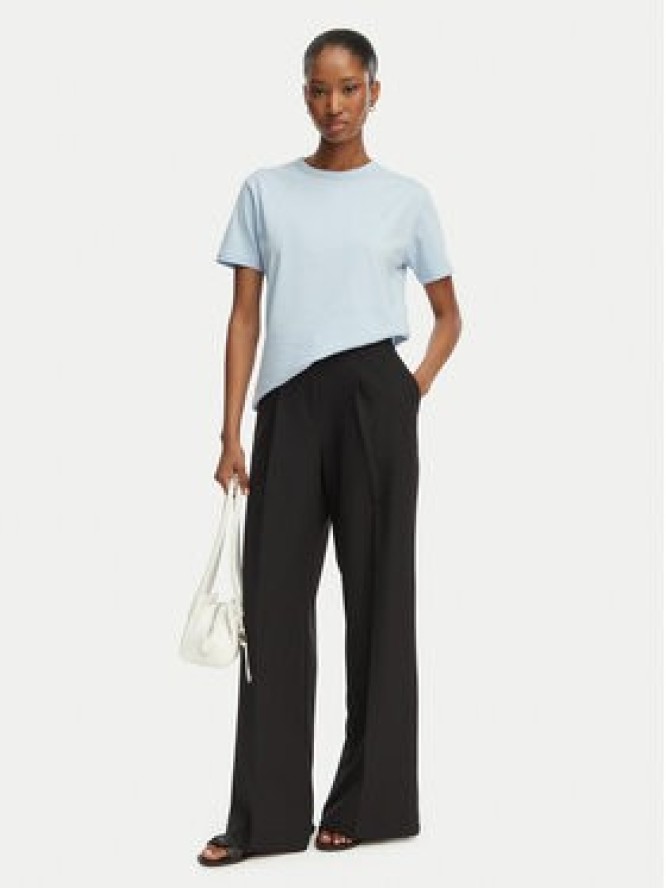 HUGO T-Shirt Damacia_7 50561233 Niebieski jasny Regular Fit