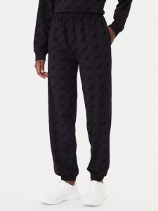 HUGO Spodnie dresowe Lokky 50545211 Czarny Regular Fit