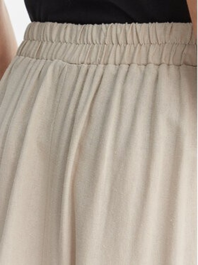 Vero Moda Spódnica midi Mymilo 10340419 Beżowy jasny Regular Fit