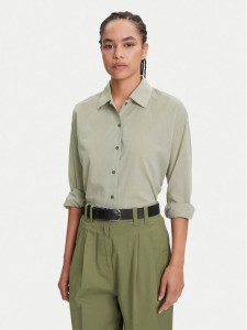 Marc O'Polo Koszula 506 0995 42061 Zielony Relaxed Fit