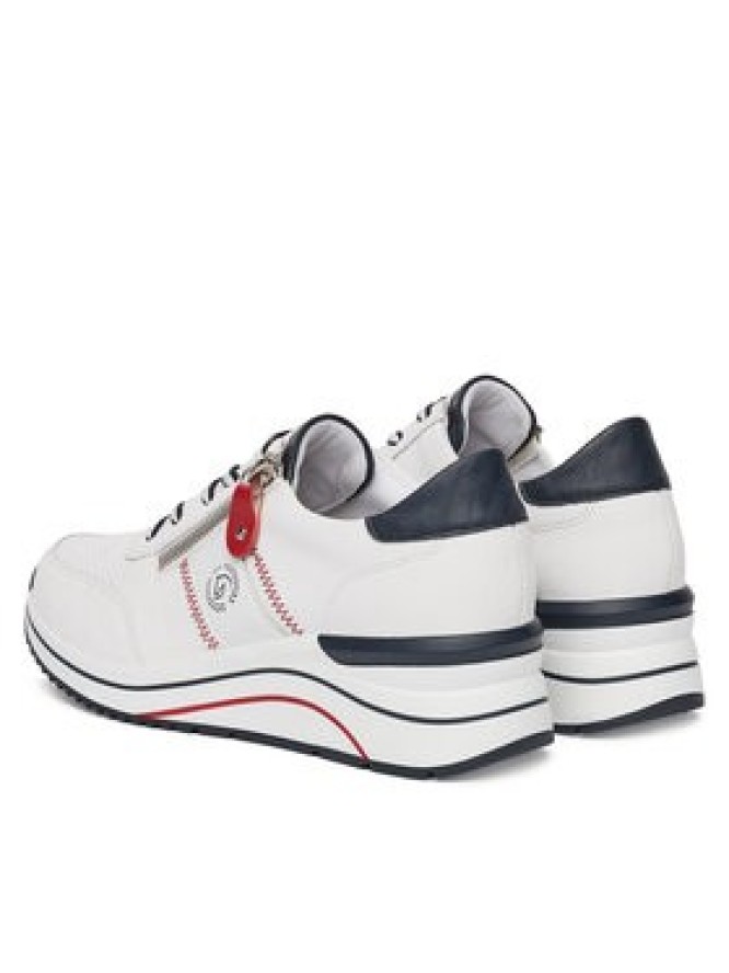 Remonte Sneakersy D0T04-81 Biały
