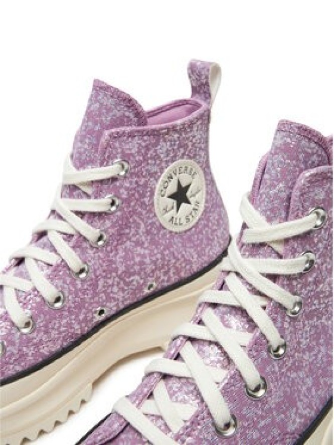 Converse Trampki Run Star Hike Platform Glitter A10096C Różowy