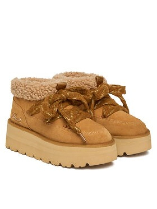 KARL LAGERFELD Śniegowce KL48632 Brązowy