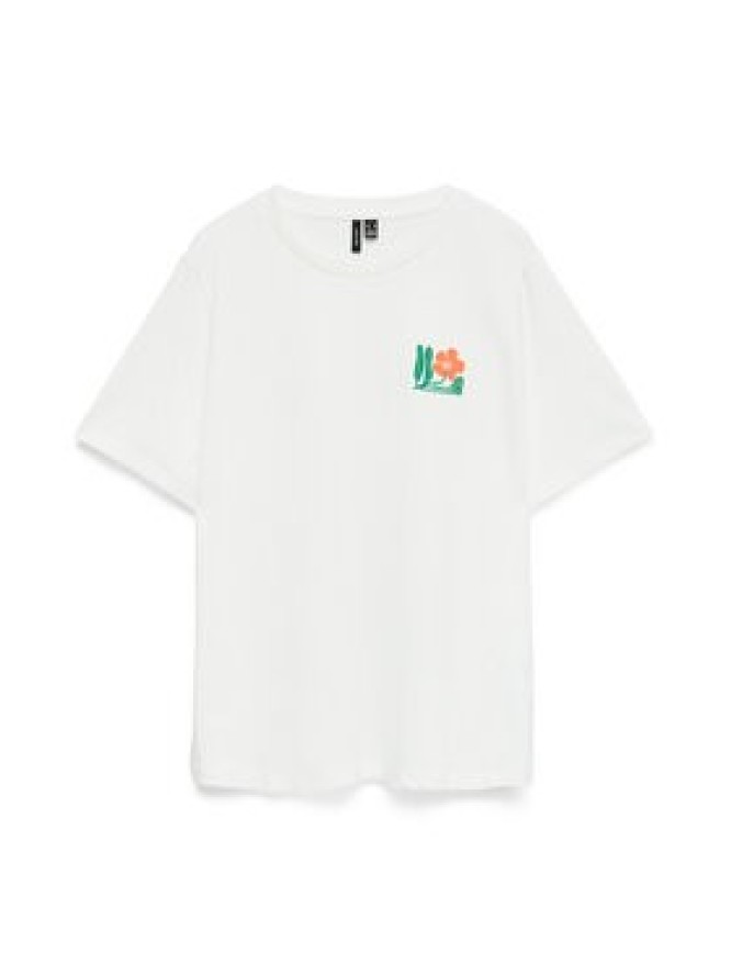 Vero Moda T-Shirt Mariane 10343545 Biały Oversize