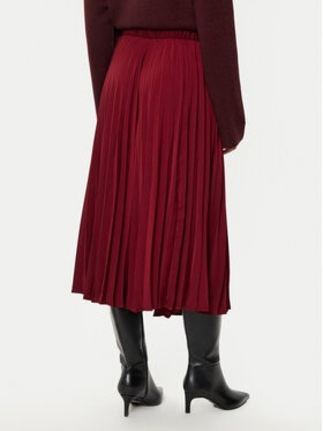 Gina Tricot Sweter 23231 Bordowy Regular Fit