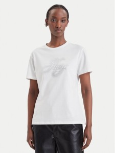 HUGO T-Shirt 50570932 Biały Regular Fit