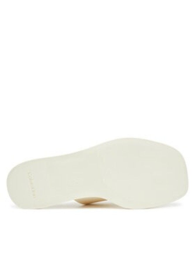 Calvin Klein Japonki Toepost Tpu Slide HW0HW02836 Écru
