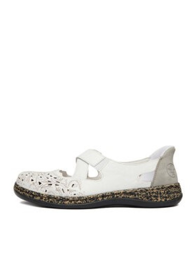 Rieker Półbuty CEO-46352-80 Biały