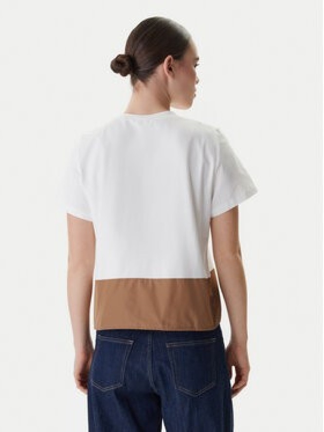 Marella T-Shirt Zorro 2615111141 Beżowy Relaxed Fit