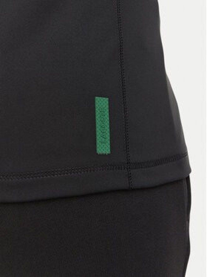Lacoste Bluza techniczna SF0145 Czarny Slim Fit