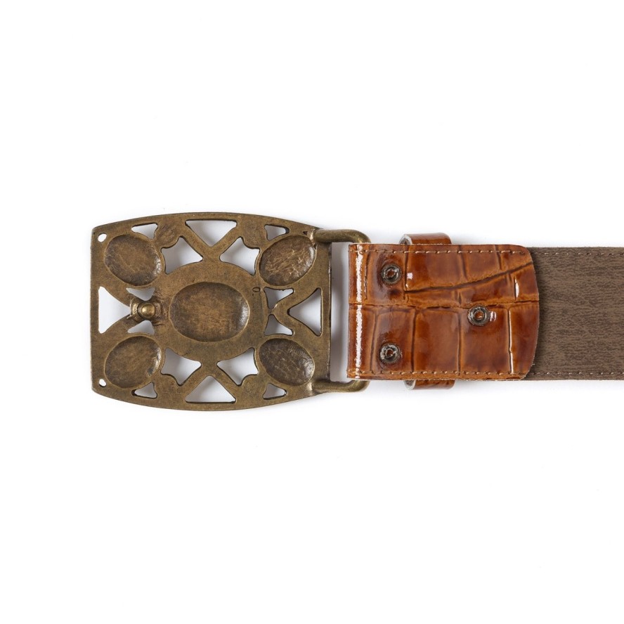 DAMSKI PASEK VANZETTI PASEK SKÓRZANY SOPO-VAN902 645 40mm Ledergürtel Q. 6186(6250)