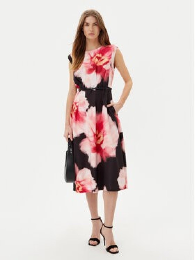 DKNY Sukienka koktajlowa DD5H2J04 Czarny Regular Fit