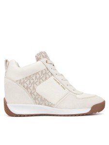 MICHAEL Michael Kors Sneakersy Nikko S2 Wedge Trainer 43F6NKFS4S Kremowy