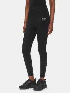 EA7 Emporio Armani Legginsy 7W000232 AF12625 UC001 Czarny Slim Fit