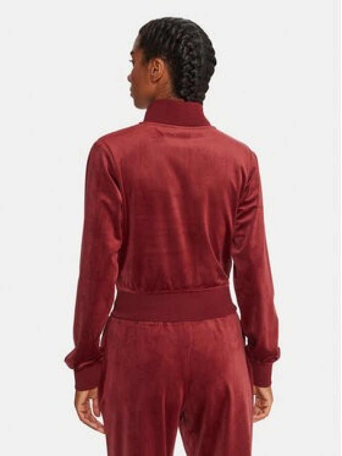 Guess Bluza V3BQ22 K0232 Bordowy Regular Fit