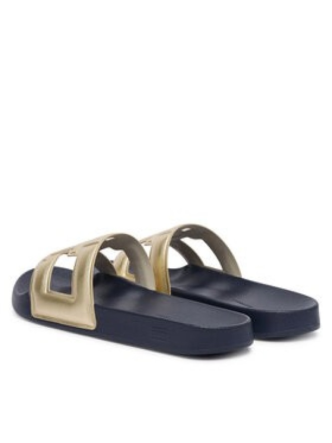 Tommy Hilfiger Klapki Th Pool Slide FW0FW09613 Złoty