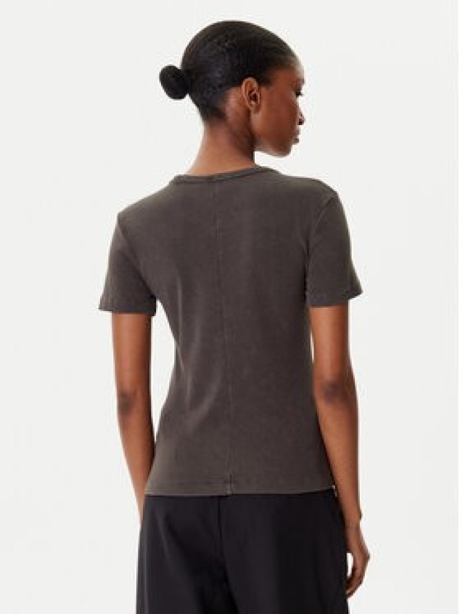 Desigual T-Shirt Praga 25WWTK46 Szary Regular Fit