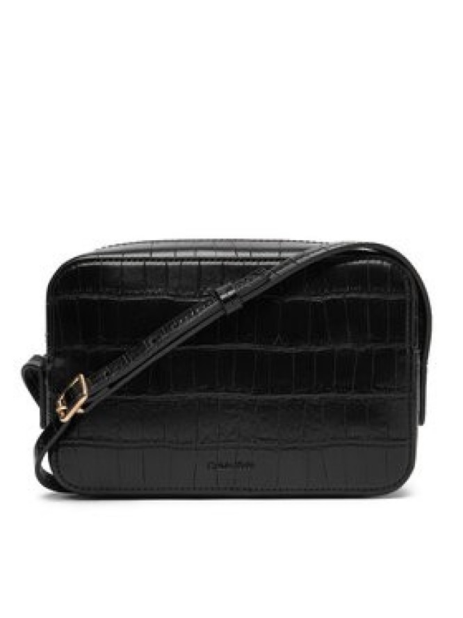 Calvin Klein Torebka Ck Croc Camera Bag LV04F3285G Czarny