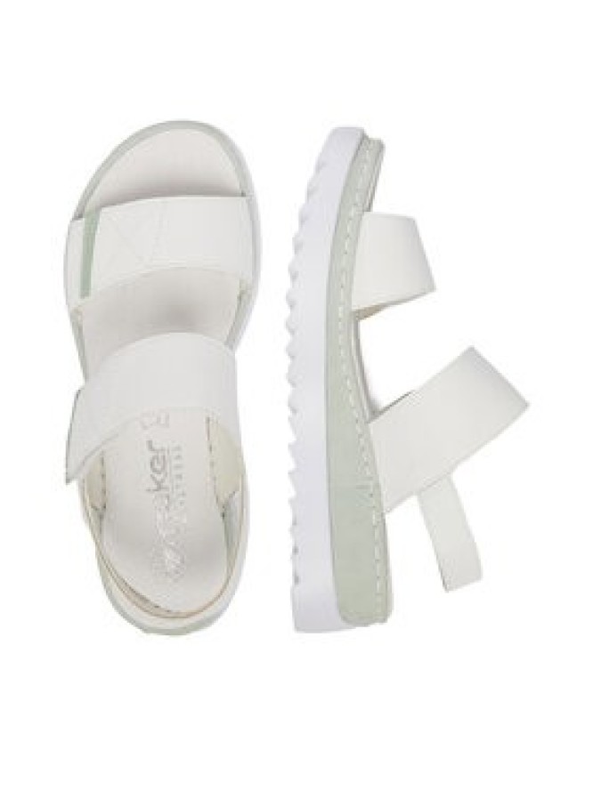 Rieker Sandały CEO-V4475-80 Biały