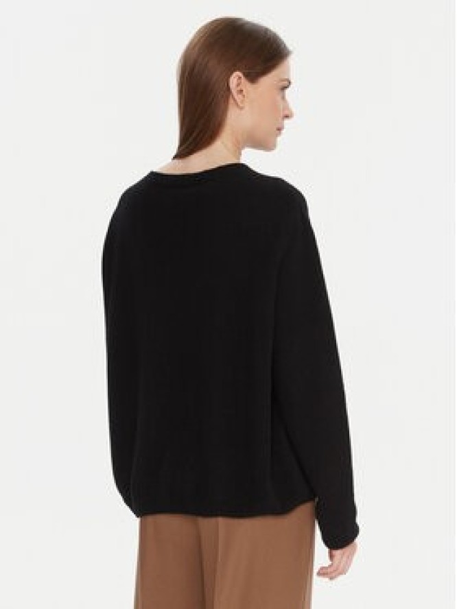 Kontatto Kardigan 3M0978C Czarny Relaxed Fit