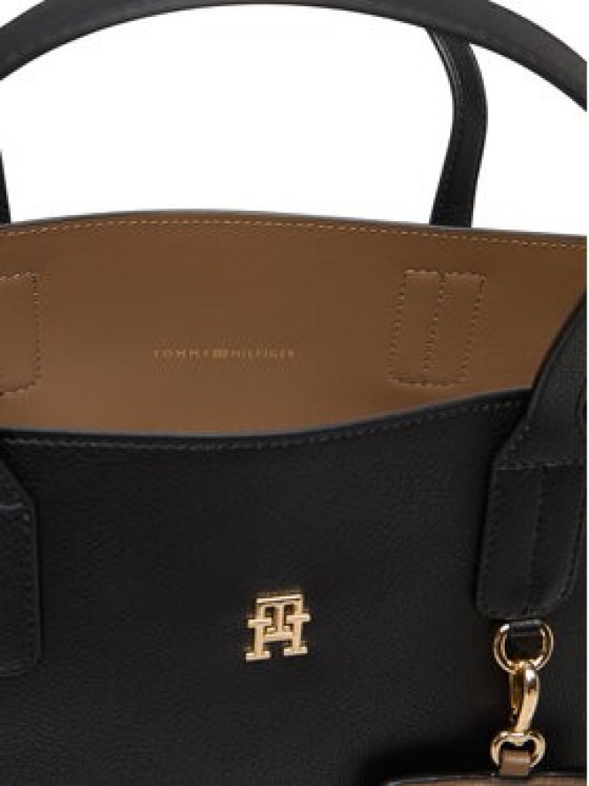 Tommy Hilfiger Torebka Th Icon Satchel AW0AW18122 Czarny