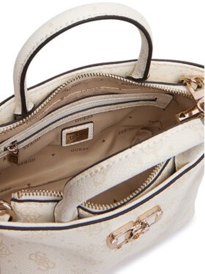Guess Torebka Emelie Logo Mini HWGP99 28750 Écru