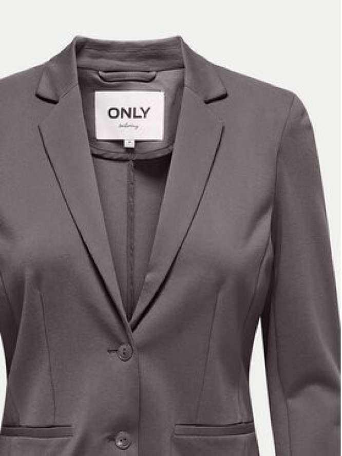 ONLY Marynarka Poptrash 15153144 Szary Regular Fit