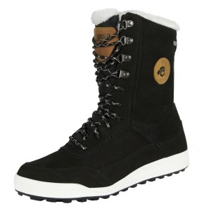 Damskie futrzane buty zimowe z wełny jagnięcej