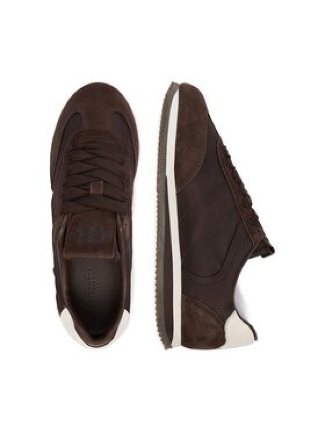 GINO ROSSI Sneakersy C-7657D Brązowy ciemny