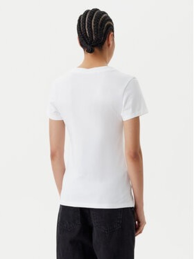 Calvin Klein Jeans T-Shirt J20J213716 Biały Regular Fit