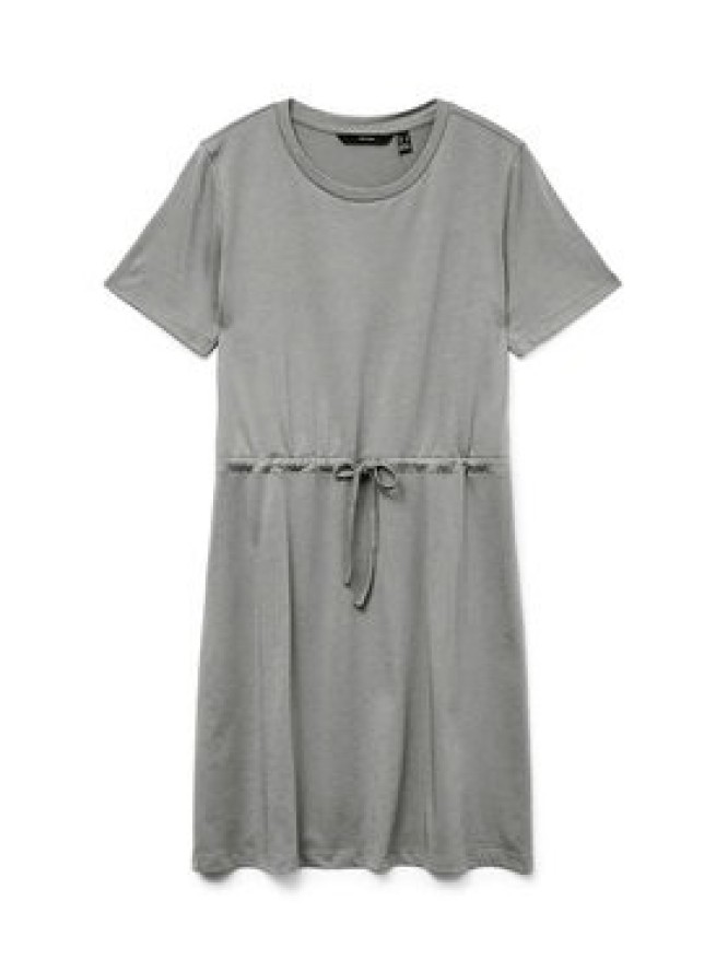 Vero Moda Sukienka letnia Luna 10325626 Szary jasny Regular Fit