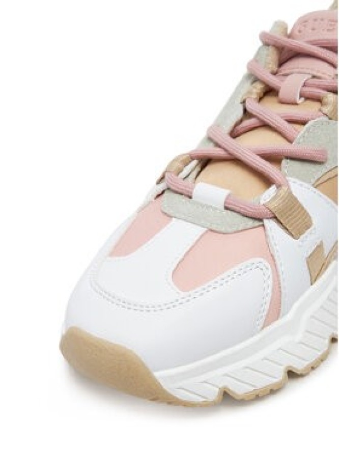 Guess Sneakersy FLJCAR ELE12 Beżowy