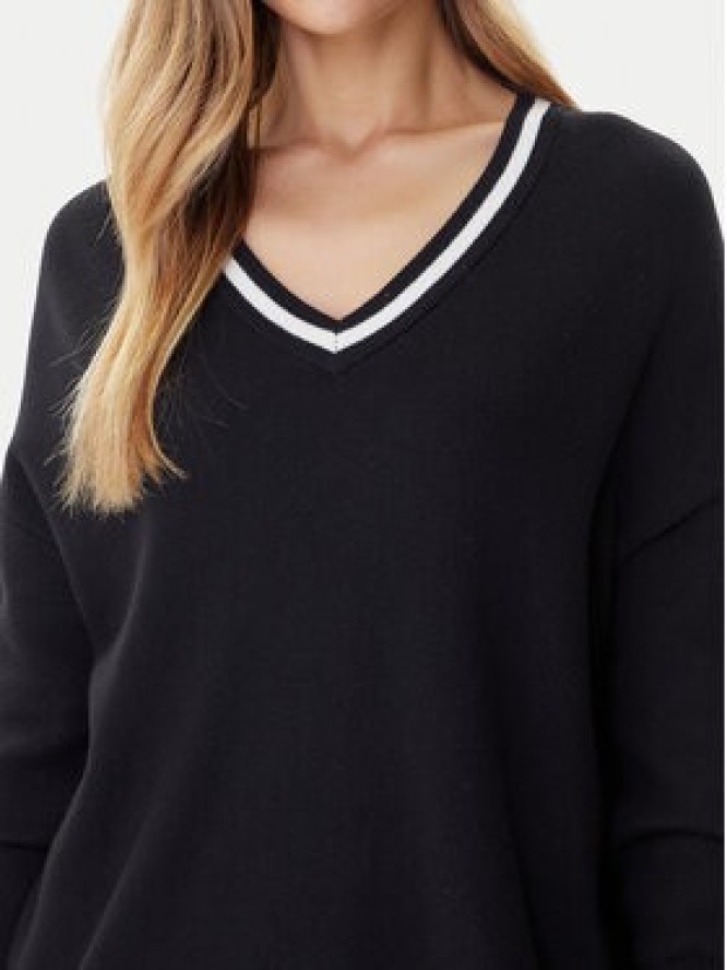 Liu Jo Sport Sweter TF5229 MS59L Czarny Regular Fit