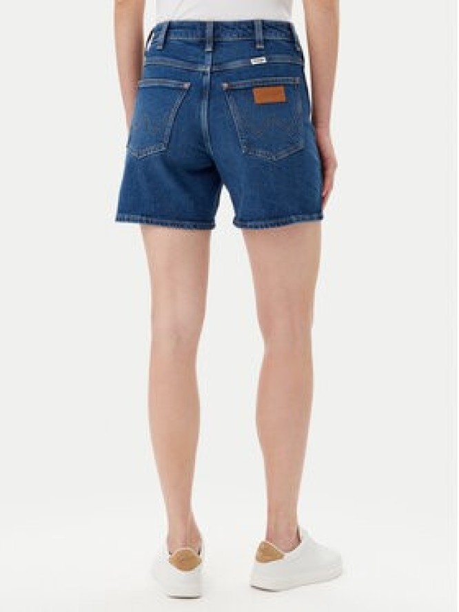 Wrangler Szorty jeansowe Cowboy 112366267 Niebieski Relaxed Fit