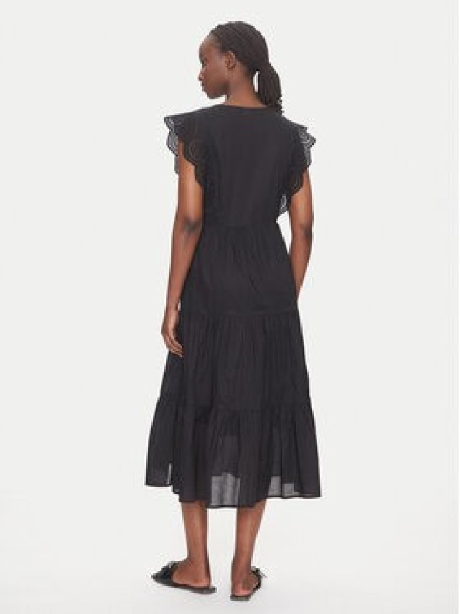 JDY Sukienka letnia Sara 15350748 Czarny Regular Fit