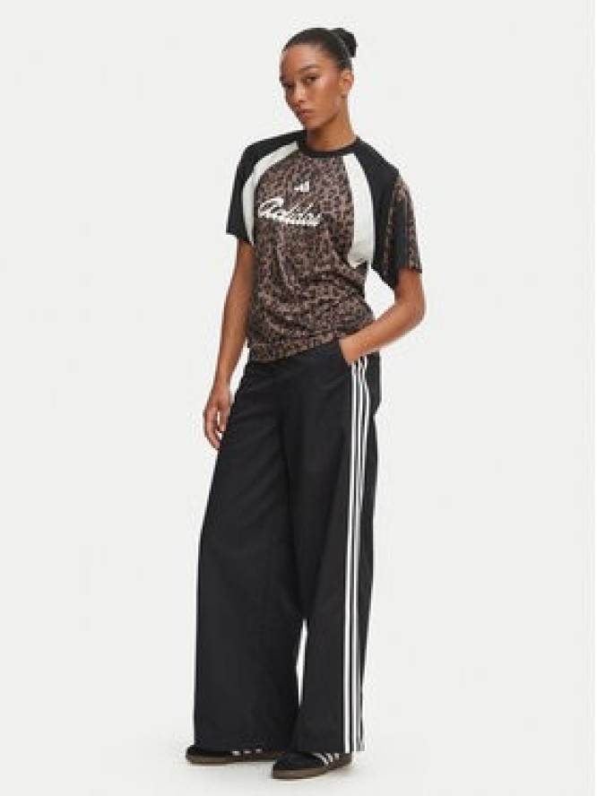 adidas T-Shirt House Of Tiro Jersey KV0905 Brązowy Regular Fit