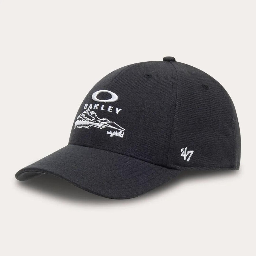 Czapka z daszkiem unisex Oakley 47 MVP czarna FOS902101-021