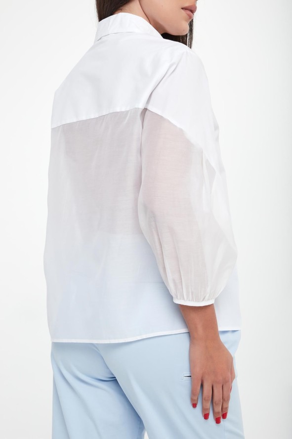 Koszula damska z jedwabiem PESERICO