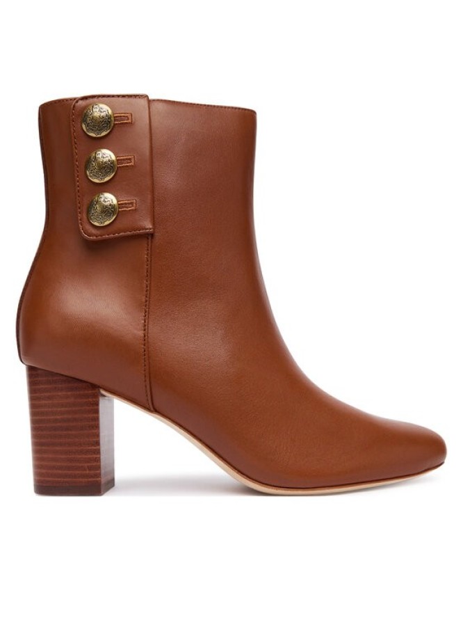 LAUREN RALPH LAUREN Botki Kenndi 802980064001 Brązowy