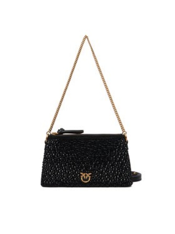 PINKO Torebka Double Mini Pelle Ai 25-26 PLTT 105359 A2WF Czarny