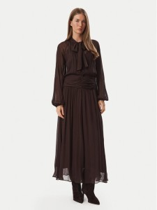 Marella Sukienka koktajlowa Garza 2623226101 Brązowy Regular Fit