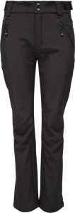 LOAP Luslana Damskie Spodnie Softshell, Czarny, XL