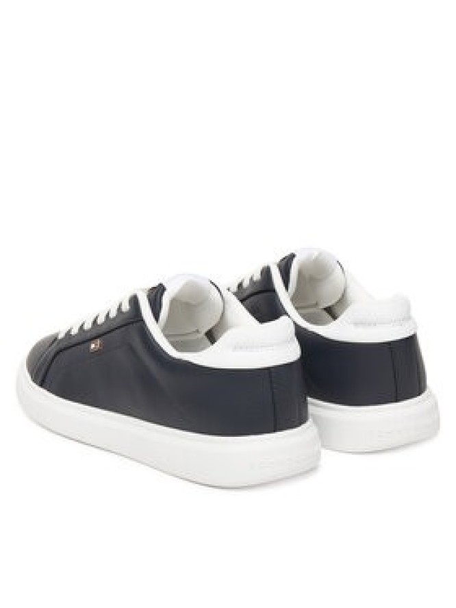 Tommy Hilfiger Sneakersy Icon Court Light Weight FW0FW08948 Granatowy