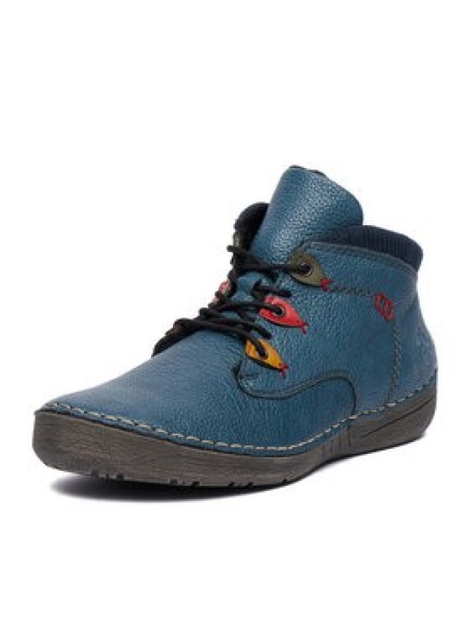 Rieker Trzewiki CEO-52544-14 Niebieski