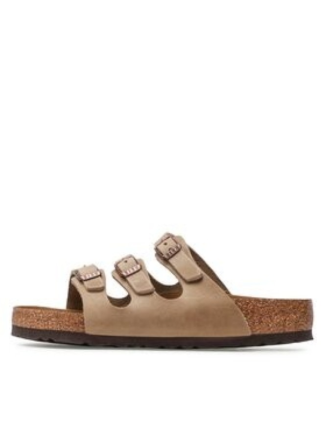 Birkenstock Klapki Florida 1011432 Beżowy