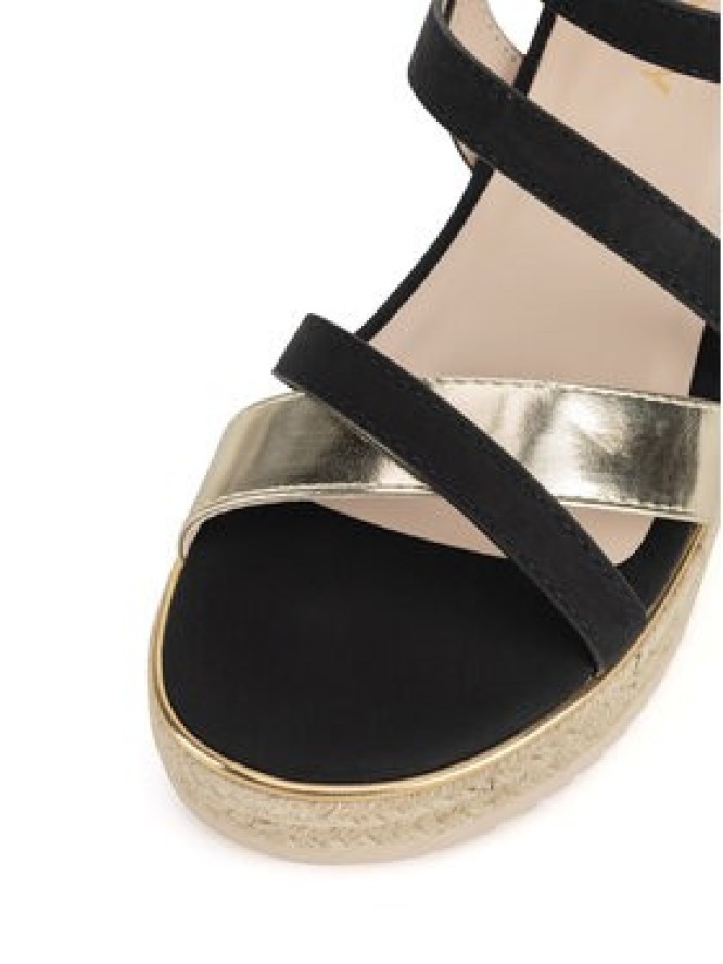 JENNY Espadryle LB-P1092-YLD Czarny