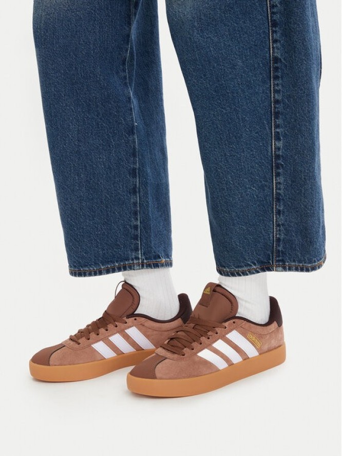 adidas Sneakersy Vl Court 3.0 Shoes KI2102 Brązowy