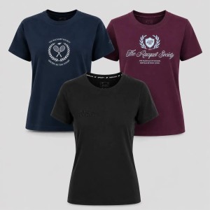 KOMPLET KOSZULEK DAMSKICH 4F 3PAK ZESTAW T-SHIRT SPORTOWY SS26