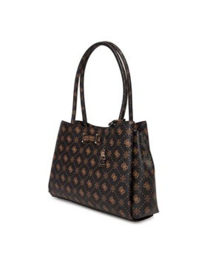 Guess Torebka Carrie Logo HWGP98 98220 Brązowy