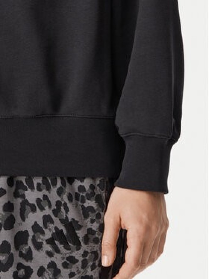 adidas Bluza Seasonal Essentials Stain V-Neck Sweatshirt KS2800 Czarny Regular Fit